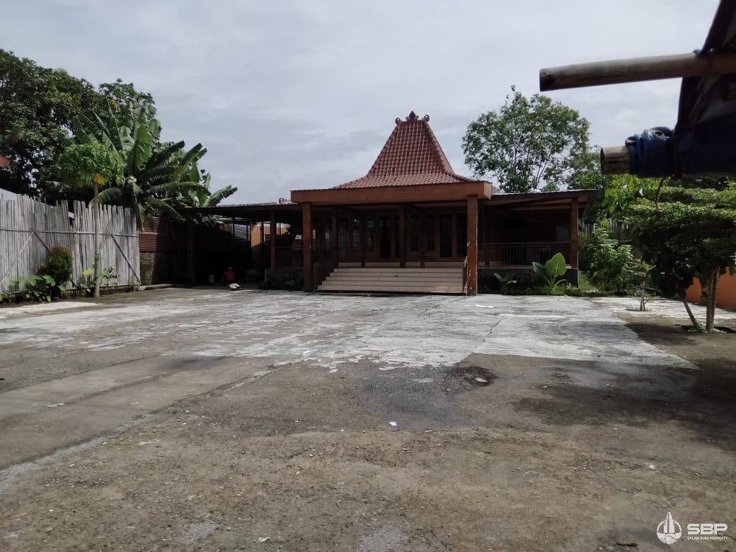 SHMP 3300m2 ld 24m Hoek Pinggir jl Utama Jogja-solo dkt Prambanan bonus Joglo-6