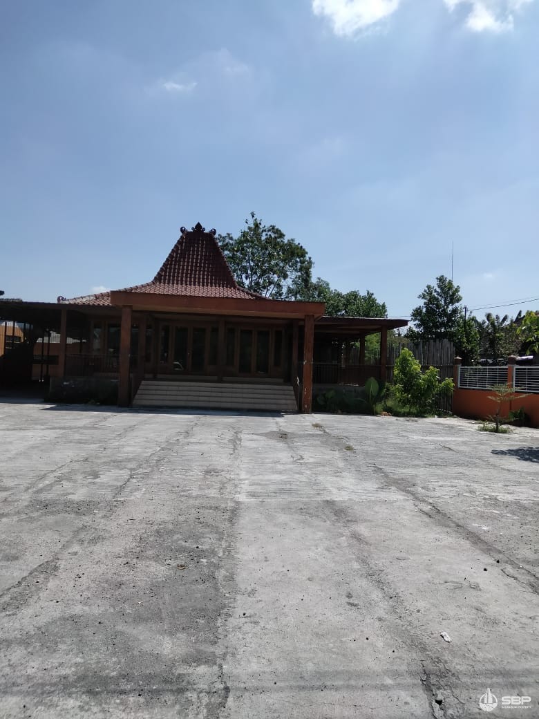 SHMP 3300m2 ld 24m Hoek Pinggir jl Utama Jogja-solo dkt Prambanan bonus Joglo-5