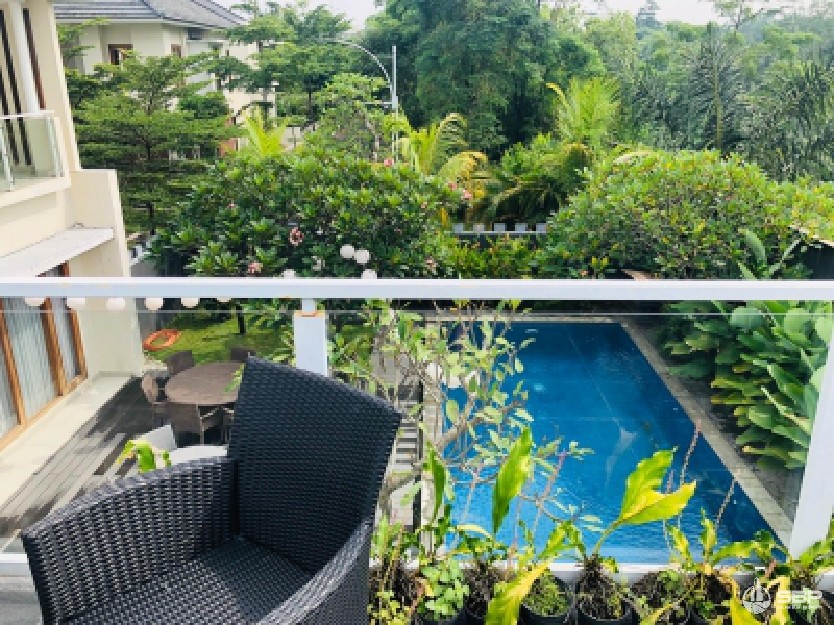 Rumah TerMewah Perum Elite Bale Mulia +Private Pool,Tropis Adem, SemiFurnish-30